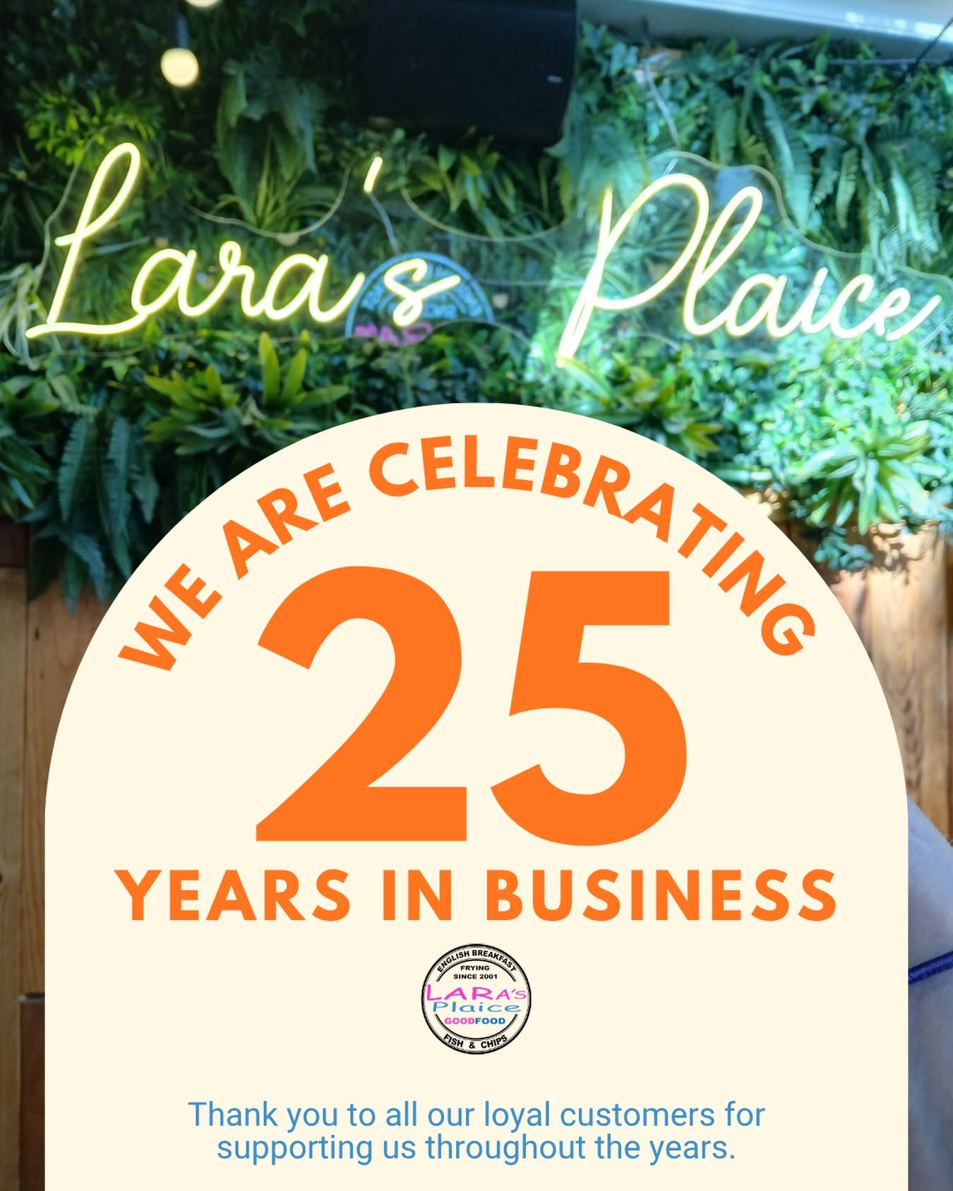 Lara's Plaice Fish & Chips